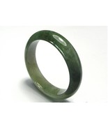 Free Shipping - (Adjustable your size 54MM-60MM)....Natural dark Green j... - £125.30 GBP