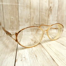 Vintage Marchon Misty Brown Woodgrain Eyeglasses - Tres Jolie 34 55-15-135 - £31.18 GBP