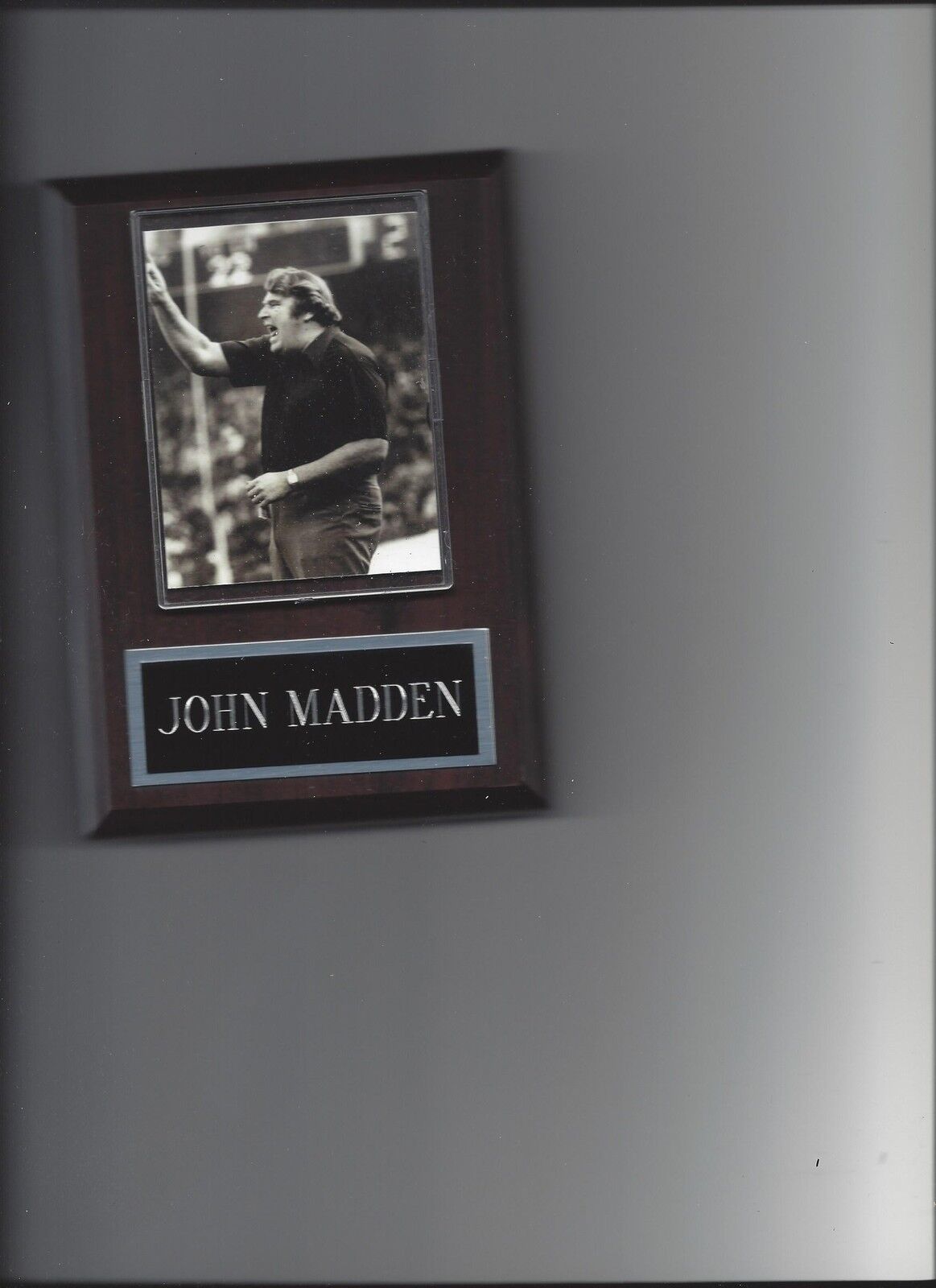 Primary image for JOHN MADDEN PLAQUE OAKLAND RAIDERS LA FOOTBALL NFL