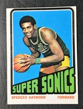1972-73 Topps Basketball Spencer Haywood #10 NM-MT - Seattle Super Sonics - £3.50 GBP