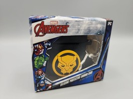 Avengers Silicone Protective Earbud Case Black Panther Marvel - £5.01 GBP