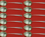 Craftsman by Towle Sterling Silver Grapefruit Spoon Custom Set 12 pcs 6&quot; - £464.70 GBP