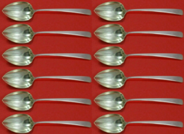 Craftsman by Towle Sterling Silver Grapefruit Spoon Custom Set 12 pcs 6&quot; - £464.70 GBP