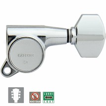 NEW Gotoh SG381-07 L3+R3 Tuners Set SMALL Buttons Tuning Keys 3x3 - CHROME - £69.03 GBP