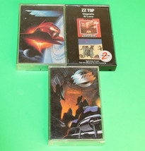 ZZ Top Rock Cassette Tape lot Afterburner Recycler Deguello El Loco Doubleback - £13.58 GBP