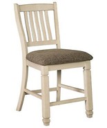 Bolanburg Beige Upholstered Barstool (Set of 2) - Padded, Backrest - €168,29 EUR