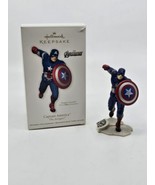Hallmark 2012 CAPTAIN AMERICA The Avengers Marvel Keepsake Ornament WWII - £19.74 GBP