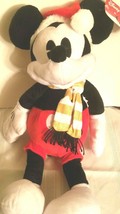 Disney Christmas Mickey Mouse 20&quot; Plush Stuffed Animal - £19.97 GBP