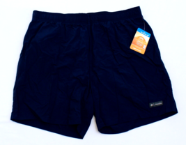 Columbia Dark Blue Rapid Creek 6&quot; Brief Lined Swim Shorts UPF 50 Men&#39;s  XL - £23.73 GBP