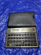 Hewlett Packard HP 12C Financial Calculator Protective Case &amp; Batteries - $17.22