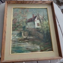 Very Nice Vintage Original Oil on Canvas - B. Fredrickson - VGC - BEAUTIFUL ART - £132.38 GBP