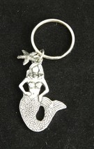 Mermaid Lead Free Pewter Keychain Purse Charm Made in Canada NWT - $13.81