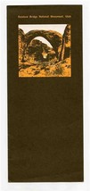 Rainbow Bridge National Monument Utah Brochure 1969 - £13.93 GBP