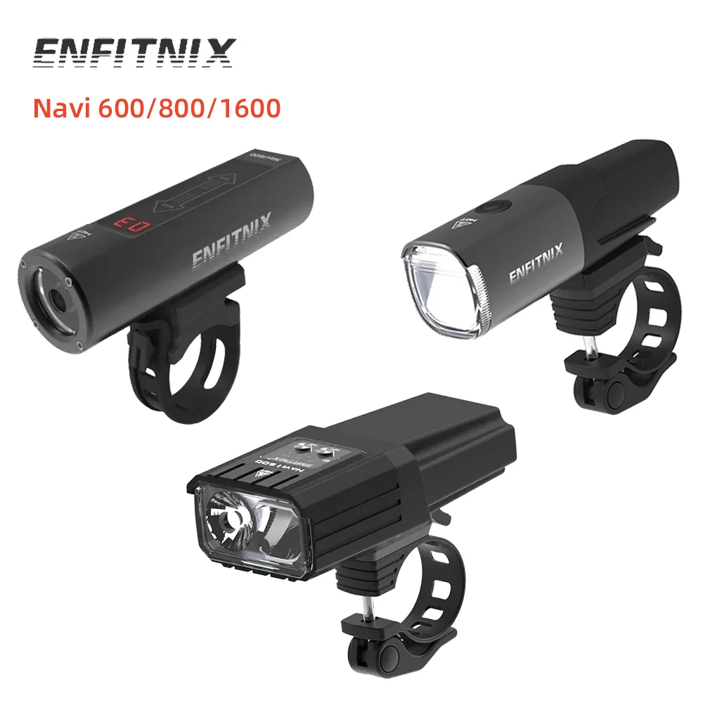 Enfitnix Navi 600/800/1600 Smart Bicycle Front Light Intelligent Cycling - $56.03+