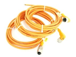 Lot Of 3 Lumberg 909-58 3x0,34 9mm PUR/PVC Cable Assemblies - £58.24 GBP