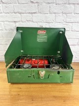 Coleman 425F Portable Compact Gas 2 Burner Camp Camping Stove Vintage US... - $66.64 CAD