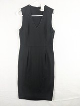 Banana Republic Womens Sleeveless Dress Size 4 Rayon Blend Black - $39.68