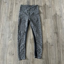 All Fenix Womens Size XS  Leggings Leopard Camo Gray Black High Rise Yog... - $21.43