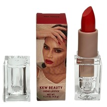 KKW Beauty Creme Lipstick Shade &quot;HotSauce&quot; Creamy Red Full Size .14 oz 4g NIB - £9.34 GBP