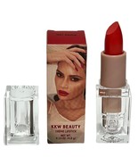 KKW Beauty Creme Lipstick Shade &quot;HotSauce&quot; Creamy Red Full Size .14 oz 4... - £9.54 GBP