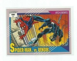 SPIDER-MAN Vs Venom 1991 Marvel Entertainment Marvel Comics Card #91 - £7.46 GBP