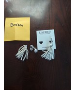 Ralph Lauren Clip On Earrings 1 Broken New - €19,38 EUR
