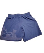 Under armour Shorts Mens XL Blue 100% Polyester Pocket Pull On Drawstrin... - £14.64 GBP