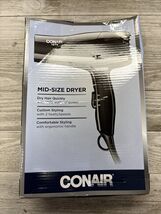 Conair 1875 Mid-Size Hair Dryer -2 Heat Speeds Model 303XN Black - $19.70