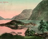 Postcard 1912 Norway Sørfjorden (Hardanger) Fjord Hardangerfjorden Ullen... - £6.96 GBP