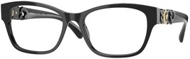 Versace Eyeglasses VE3306F GB1 54mm Black / Demo Lens - $1,960.67 MXN
