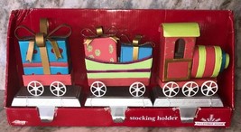 Set of 3 Christmas Stocking Holder Train-SHIPS N 24 HRS - £177.98 GBP