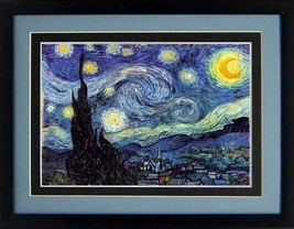 Starry Night Print by Vincent Van Gogh - £43.02 GBP