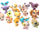 Lot Littlest Pet Shop LPS Figures Many Dogs/Cats All Authentic - $51.52