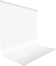 5X6.5FT White Backdrop for Photography White Backdrop Curtain for Portrait Photo - £22.64 GBP