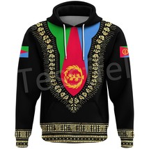 Tessffel NewFashion Black History Africa Country Eritrea Flag Tribe Retro Trauit - £59.37 GBP