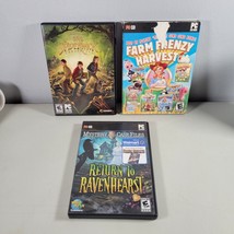 PC Video Game Lot Spiderwick Chronicles Farm Frenzy Harvest Return Ravenhearst - £13.31 GBP