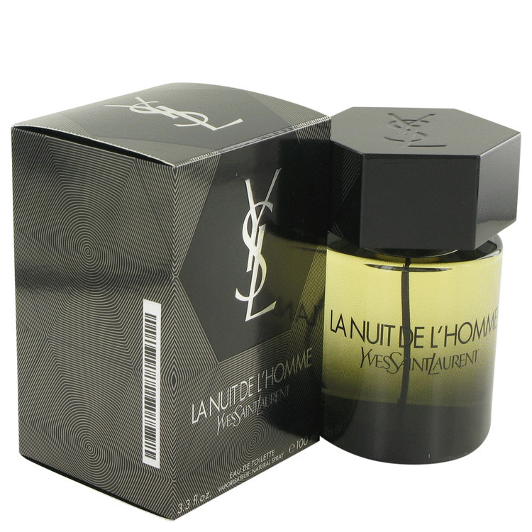 yves saint laurent la nuit l'homme cologne 3.4 oz eau de toilette spray