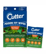 Cutter Poison Ivy Wipes, On-the-Go 12 Individually Wrapped Wipes Per Pac... - €8,38 EUR