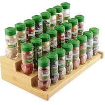 Bellemain Bamboo 3-Tier Spice Rack Countertop Organizer Cabinet Shelf Space Save - £40.08 GBP