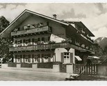 Hotel Pension Fortsch Real Photo Postcard Germany  - $9.90