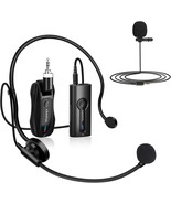 Wireless Lavalier Microphone System, Wireless 2.4GHz Lapel Mics Handheld... - $54.44