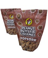 2 Packs Buc-ees Peanut Butter And Caramel With Cinnamon Popcorn 6 Oz - $27.28 CAD