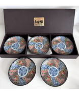 Beautiful Utsuwa-No-Yakata 5 Ceramic Sushi Wasabi Bowls Plates Japan Art - $54.13 CAD