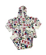 Hanna Andersson 2 piece holiday set Hooded pullover and pants size 3T - $24.75