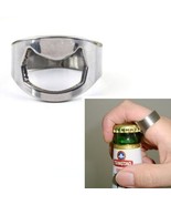 Stainless Steel Ringer Ring Style Beer Wine Bottle Opener (20mm) Diamete... - £1.57 GBP