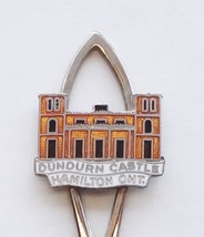 Collector Souvenir Spoon Canada Ontario Hamilton Dundurn Castle Cloisonne Emblem - £8.03 GBP