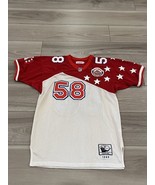 Vintage Derrick Thomas Jersey Adult 48 Big Pro Bowl Throwback 90s Mitche... - $79.19