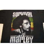 Bob Marley Survival jamaica album record 1979 reggae music T Shirt XL - £11.64 GBP
