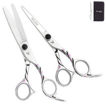 Washi b Lace set shear 440c japan best professional hairdressing scissors - $279.00