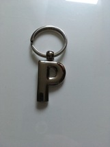 KEY RING - LETTER &#39;P&#39; - £2.11 GBP